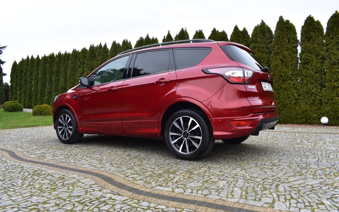 Ford Kuga cena 73500 przebieg: 125321, rok produkcji 2018 z Barcin małe 781